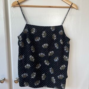 Top shop tank top - with daisies.